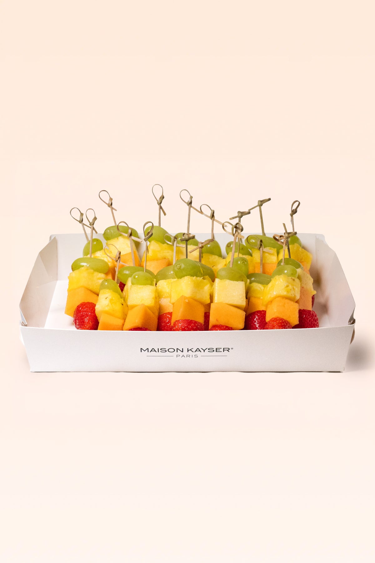 Bandeja brocheta de Fruta 18 uds