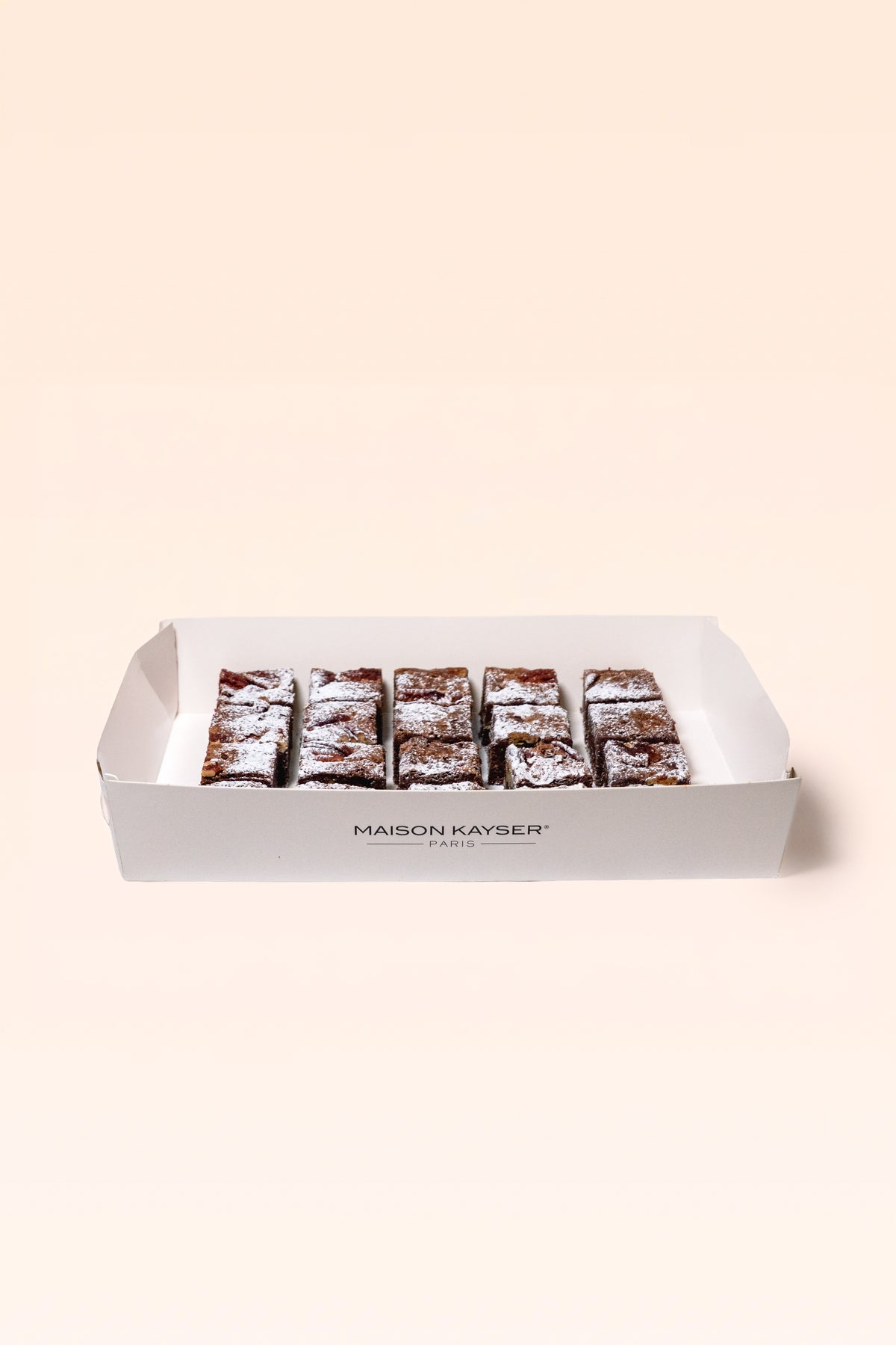 Bandeja mini brownie 20 uds