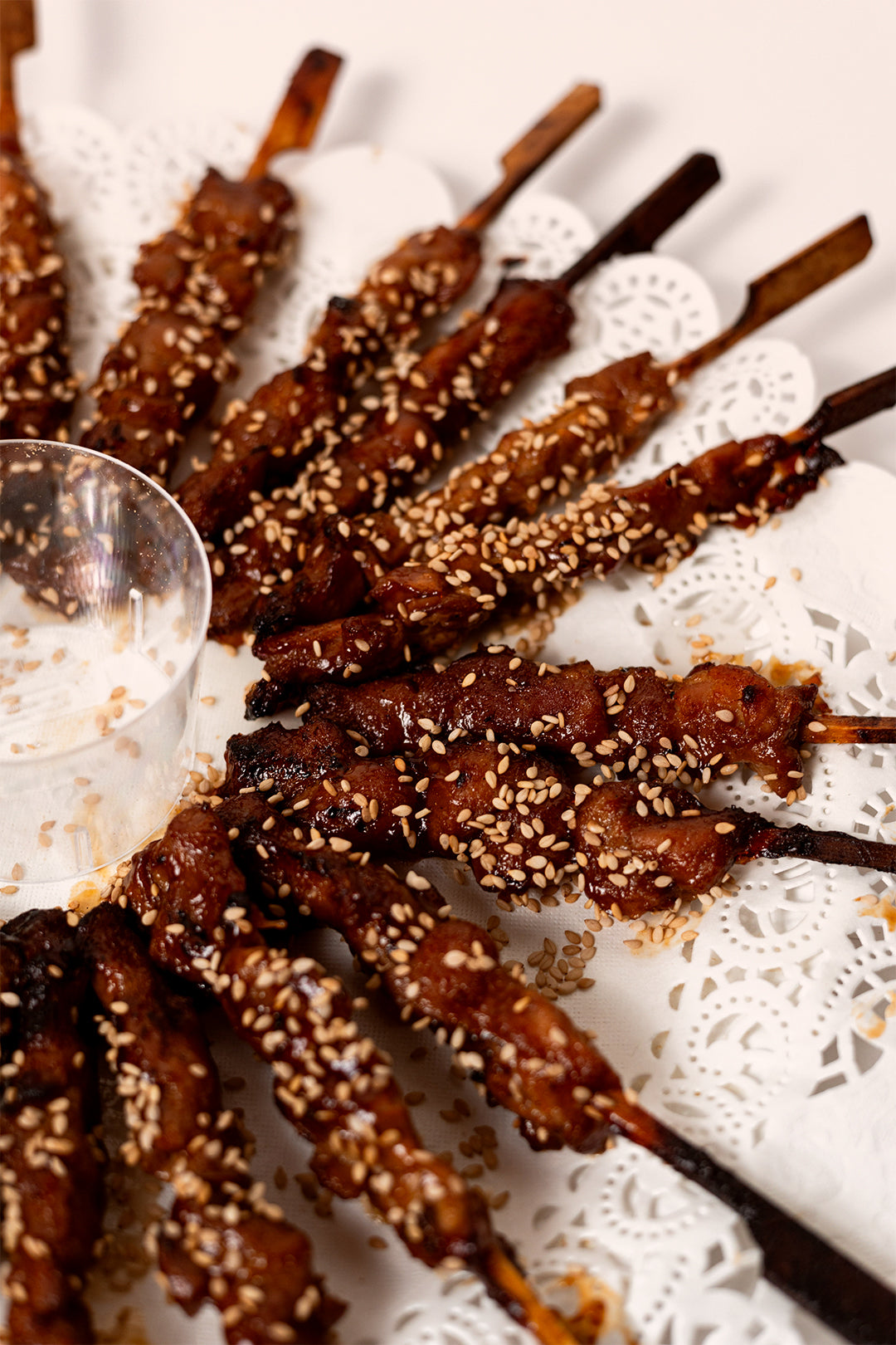 Brochetas Pollo Teriyaki (20 pzas)