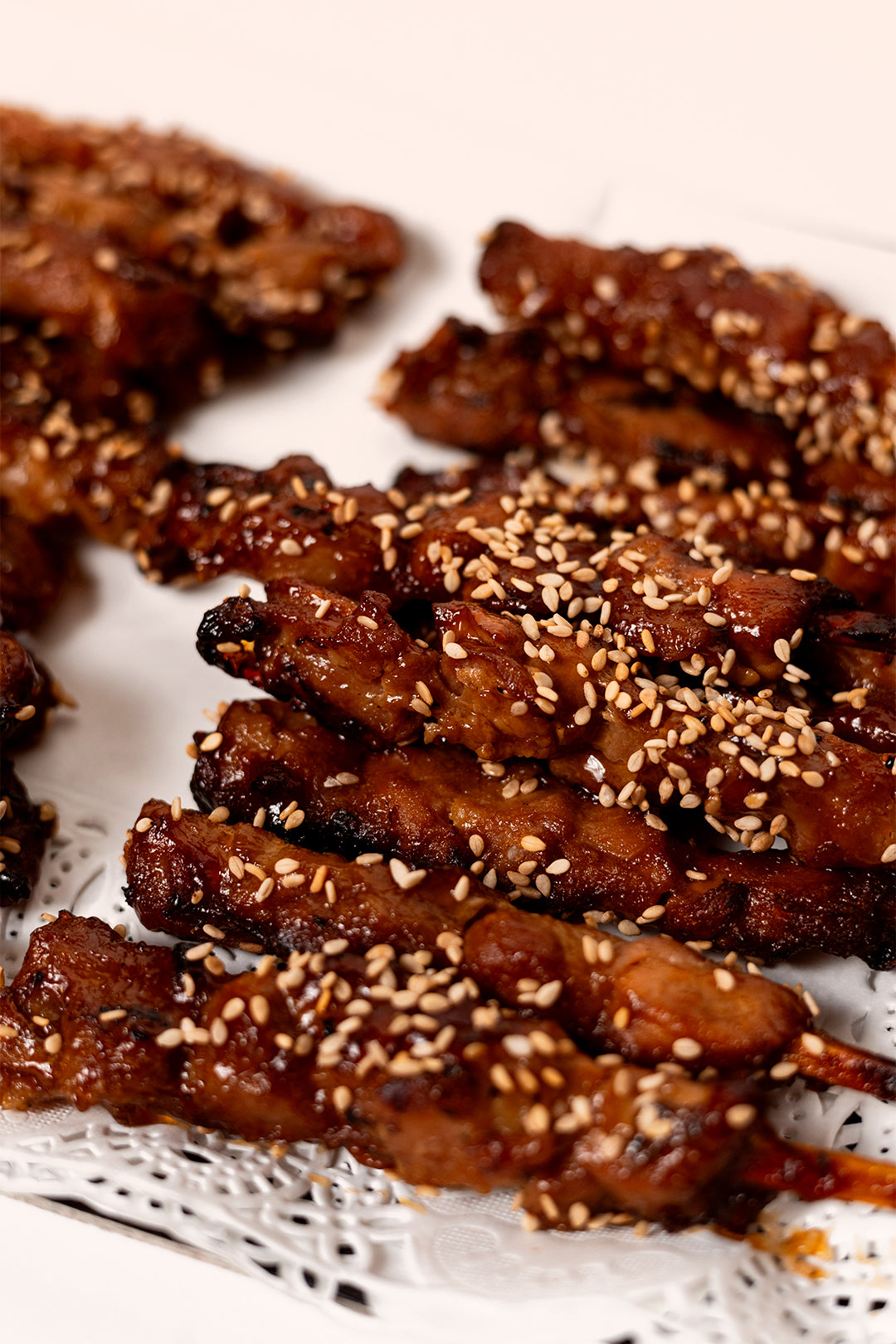 Brochetas Pollo Teriyaki (20 pzas)
