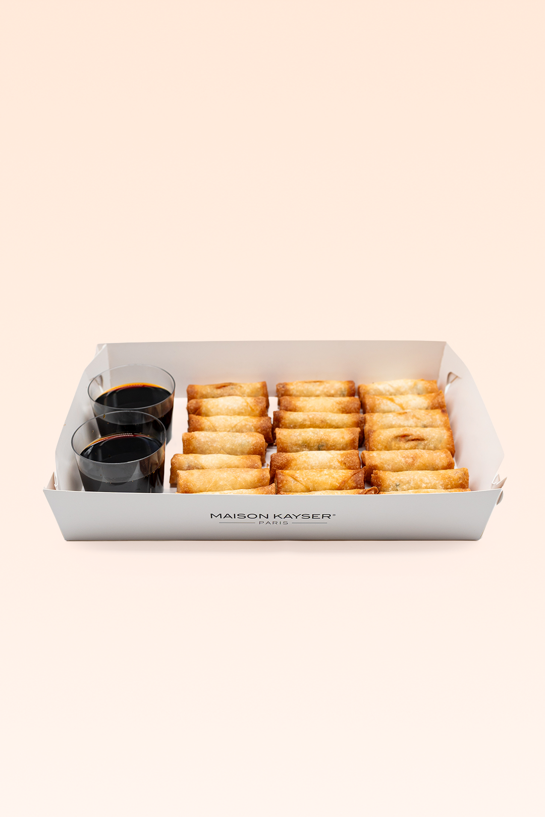 Bandeja mini rollitos primavera 21 uds