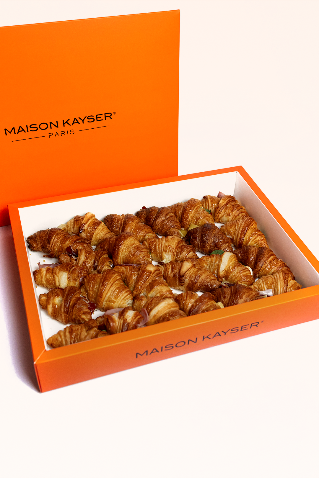 Mini croissants salados