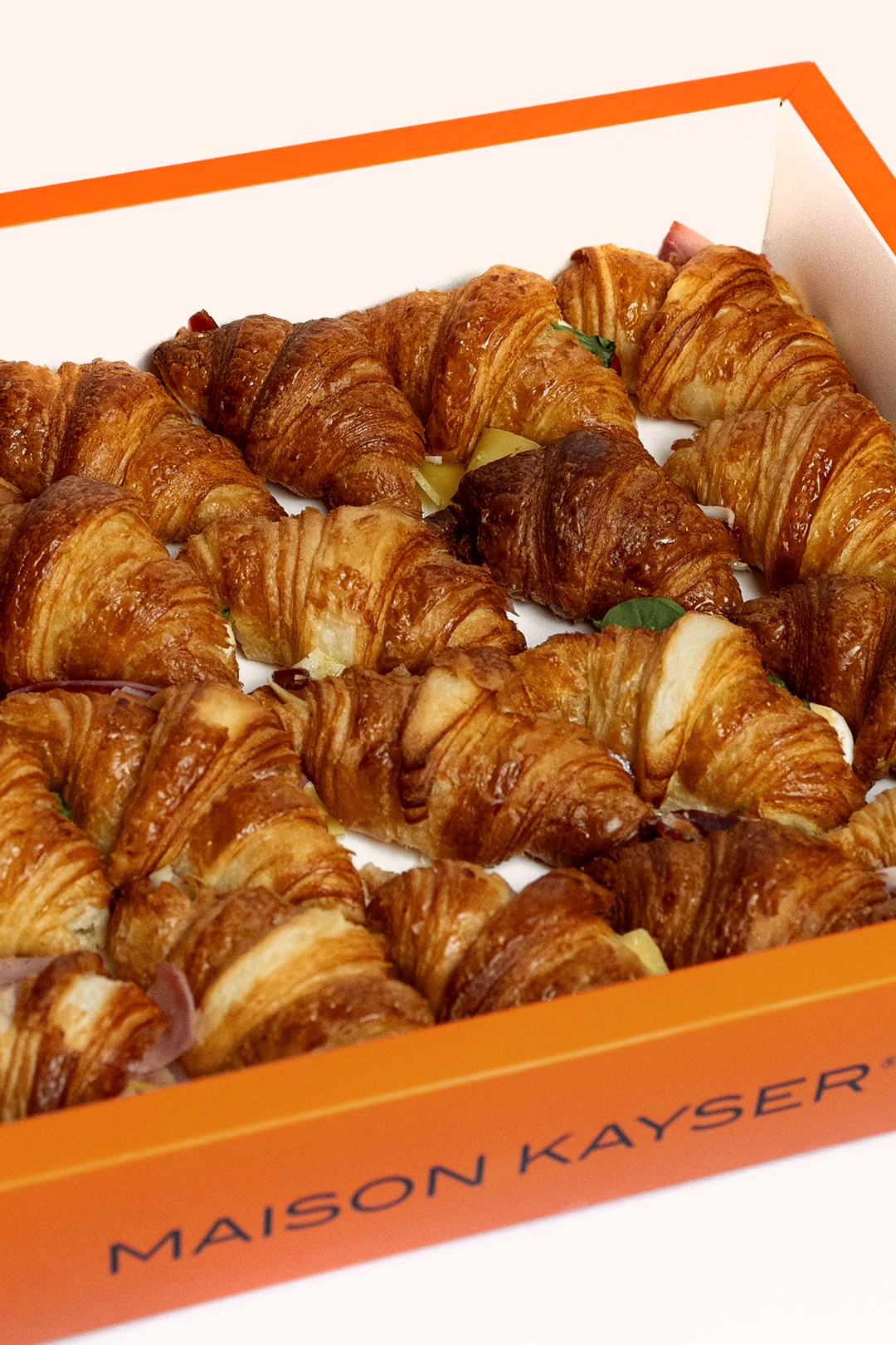 Mini croissants salados