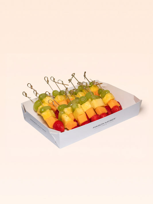 Bandeja brocheta de Fruta 18 uds
