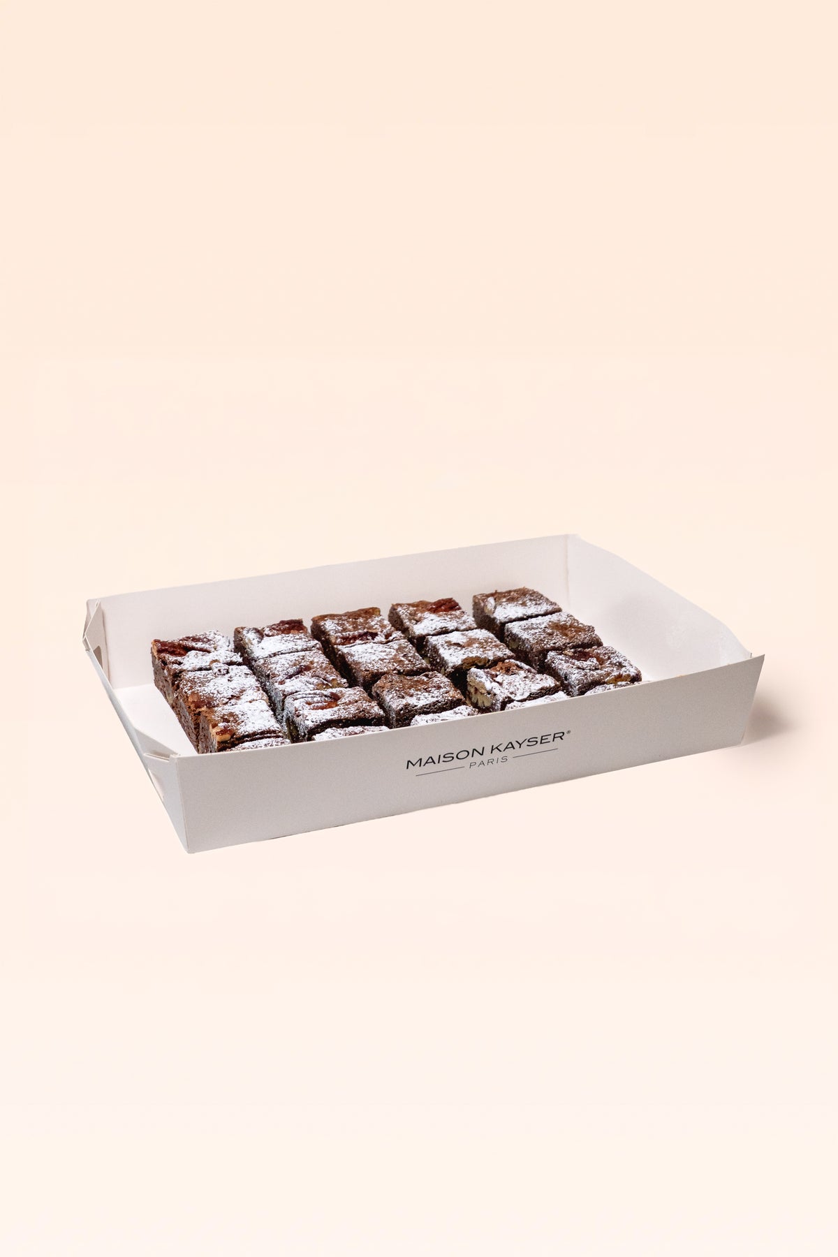 Bandeja mini brownie 20 uds