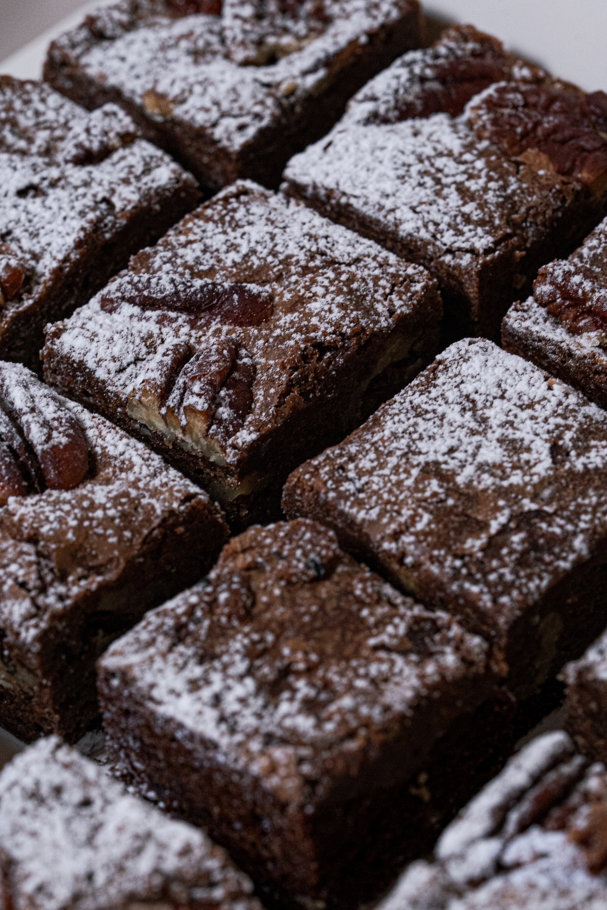 Bandeja mini brownie 20 uds