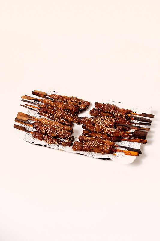 Brochetas Pollo Teriyaki (20 pzas)
