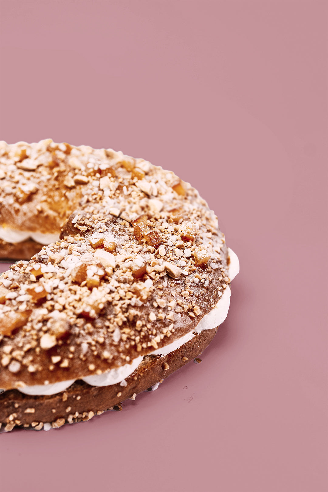 Roscón clasico con nata