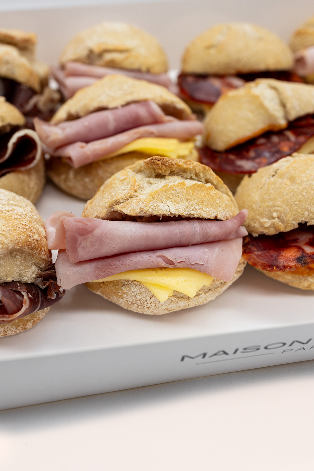 Bandeja Mini Bocadillo 12 uds