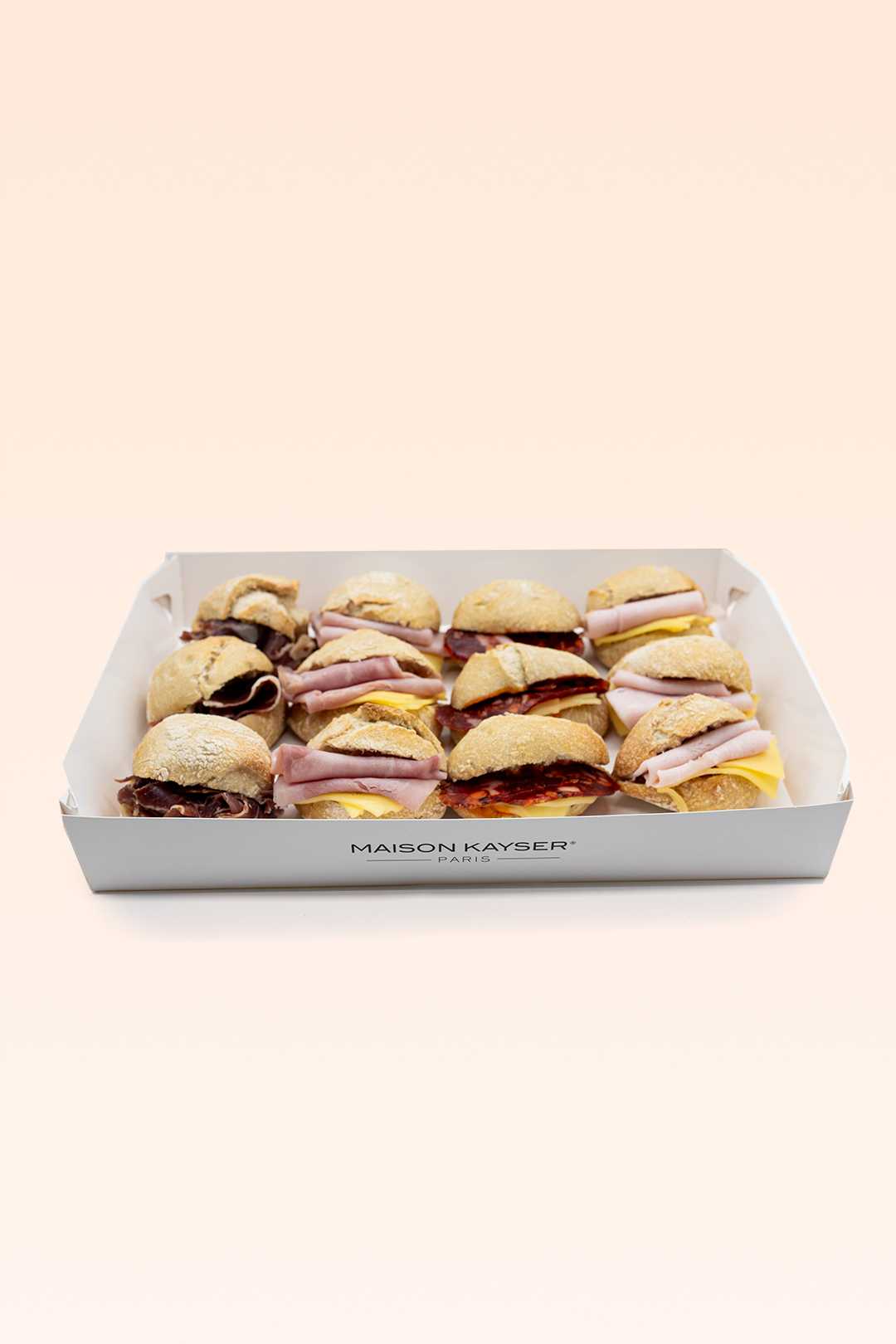 Bandeja Mini Bocadillo 12 uds