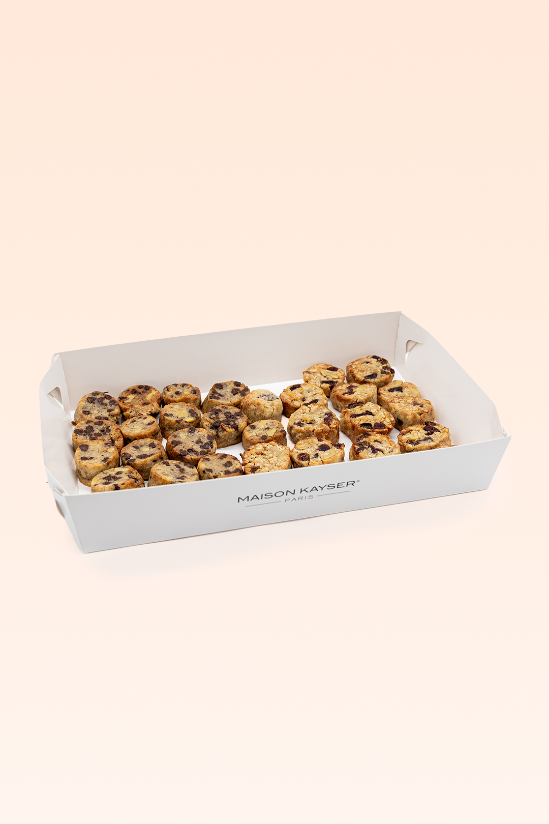Bandeja mini cookies chocolate 500gr
