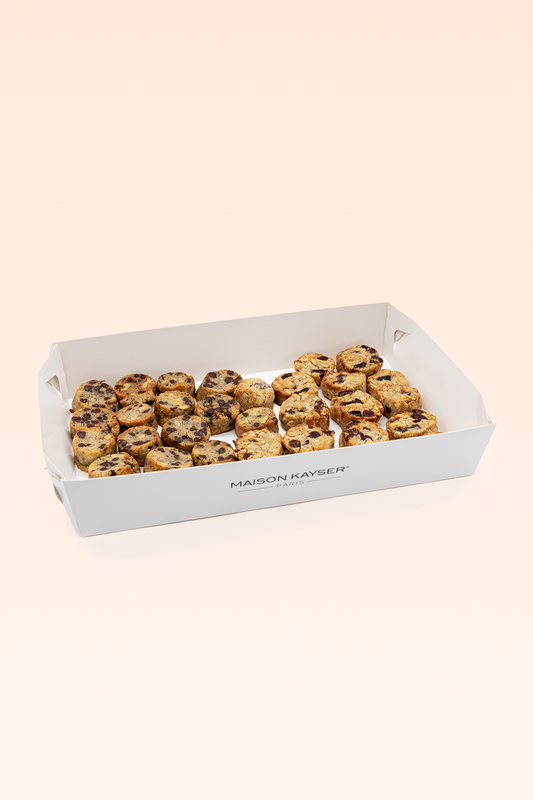 Bandeja mini cookies chocolate 500gr