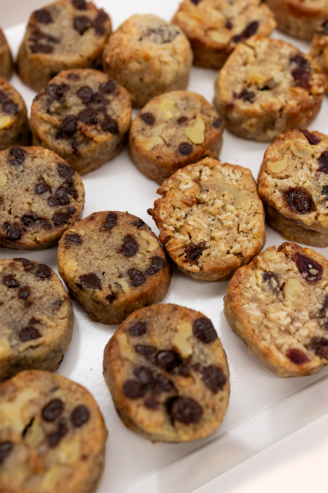 Bandeja mini cookies chocolate 500gr