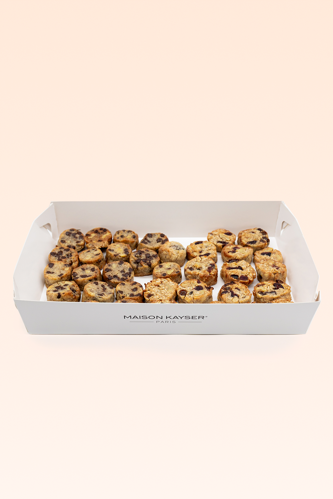 Bandeja mini cookies chocolate 500gr