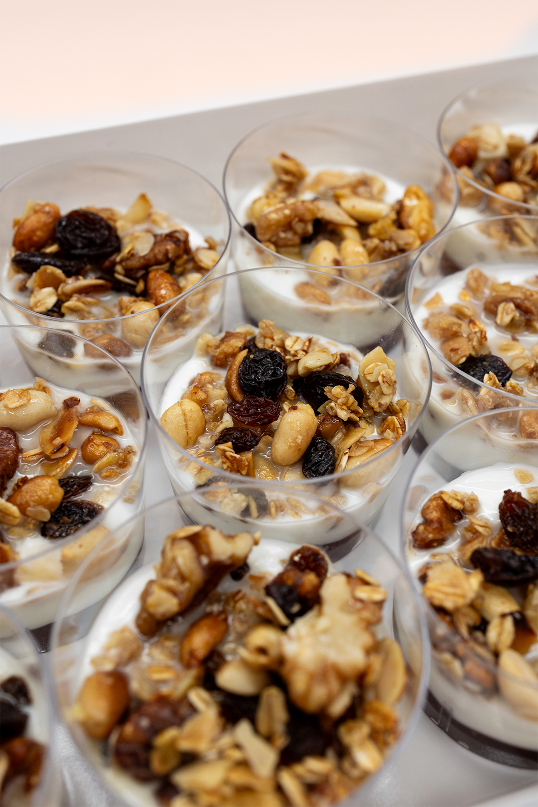 Bandeja vasitos Yogurt 12 uds