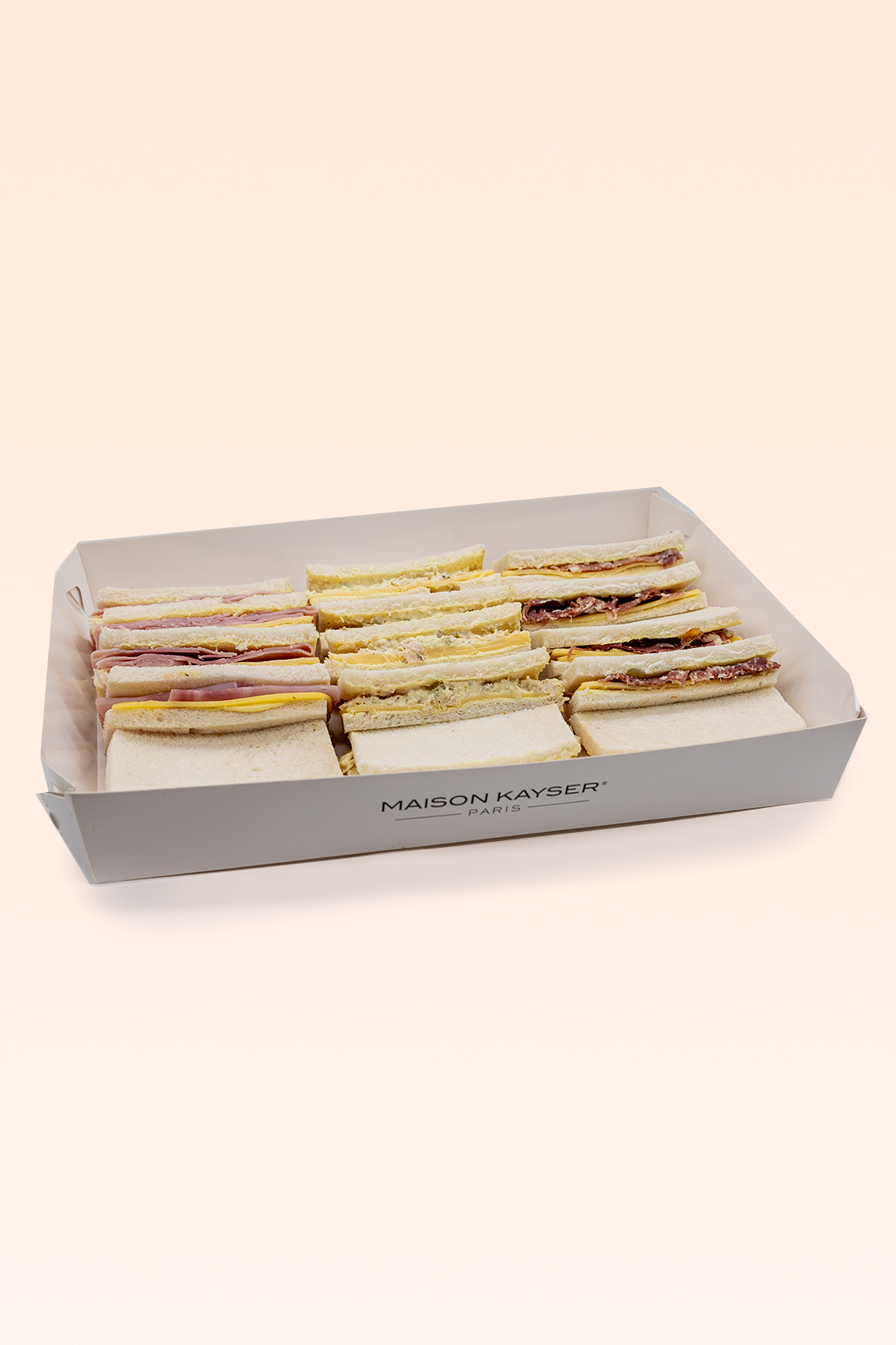 Bandeja Sandwiches Pan Molde 15 uds