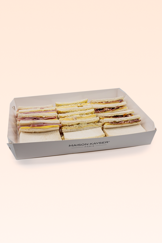 Bandeja Sandwiches Pan Molde 15 uds