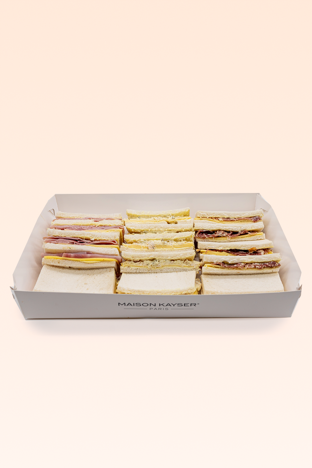 Bandeja Sandwiches Pan Molde 15 uds