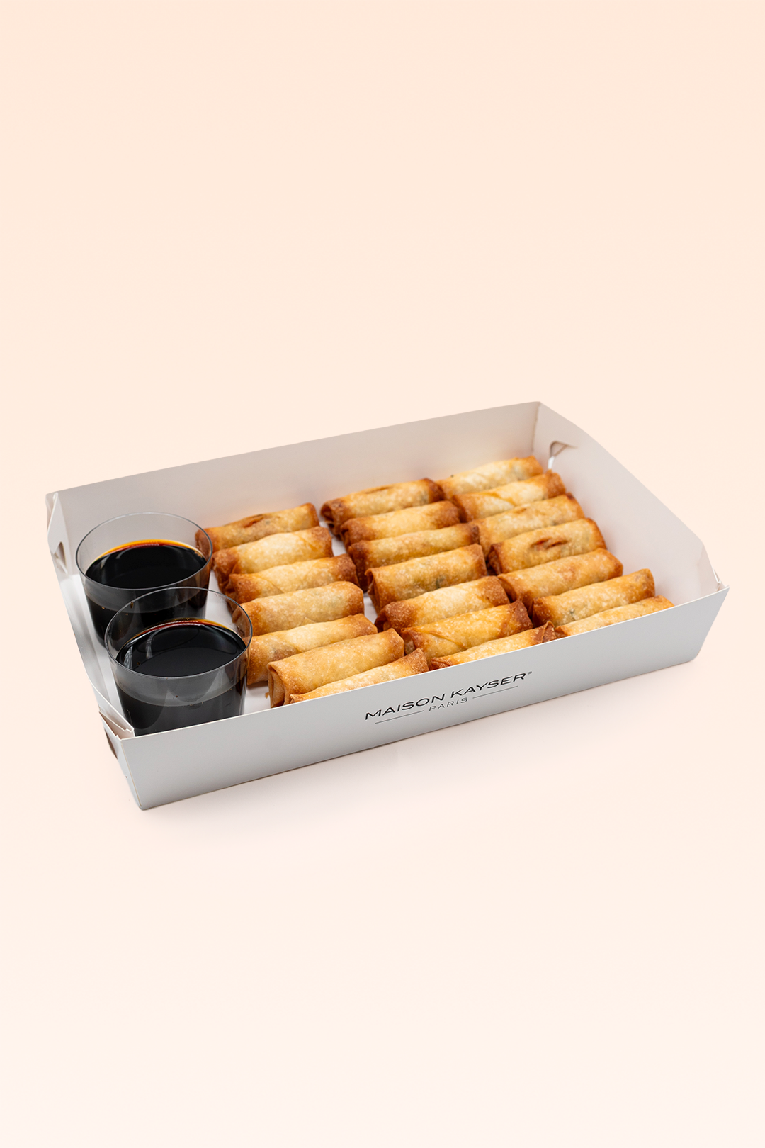 Bandeja mini rollitos primavera 21 uds