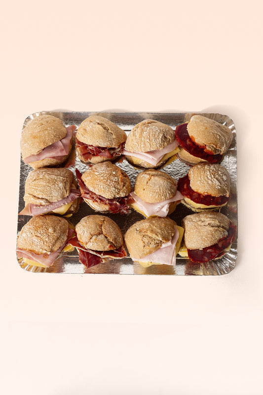 Mini Bocadillos (12 pzas)