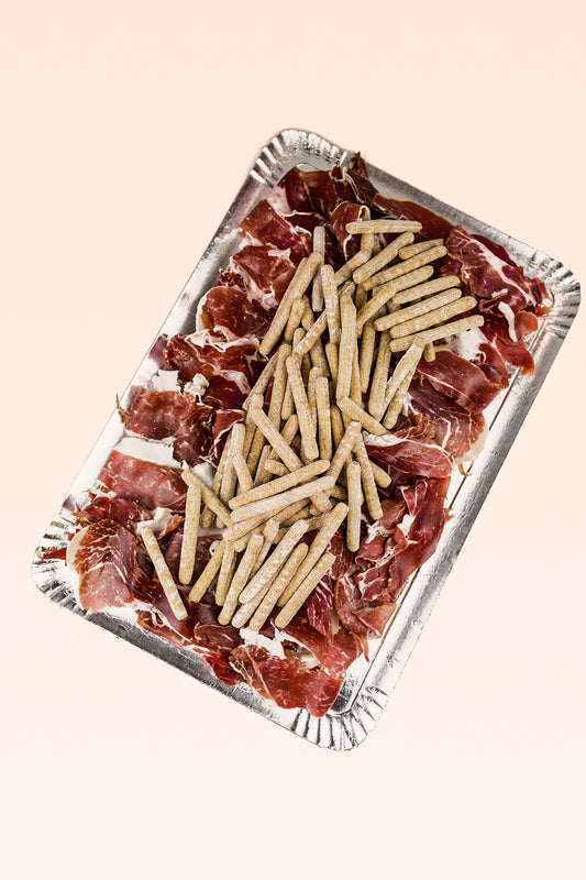 Tabla Jamón Ibérico + Picos (500 grs)